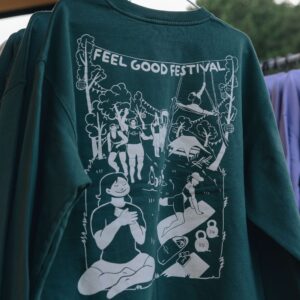 Feel Good Sweater mit Illustration
